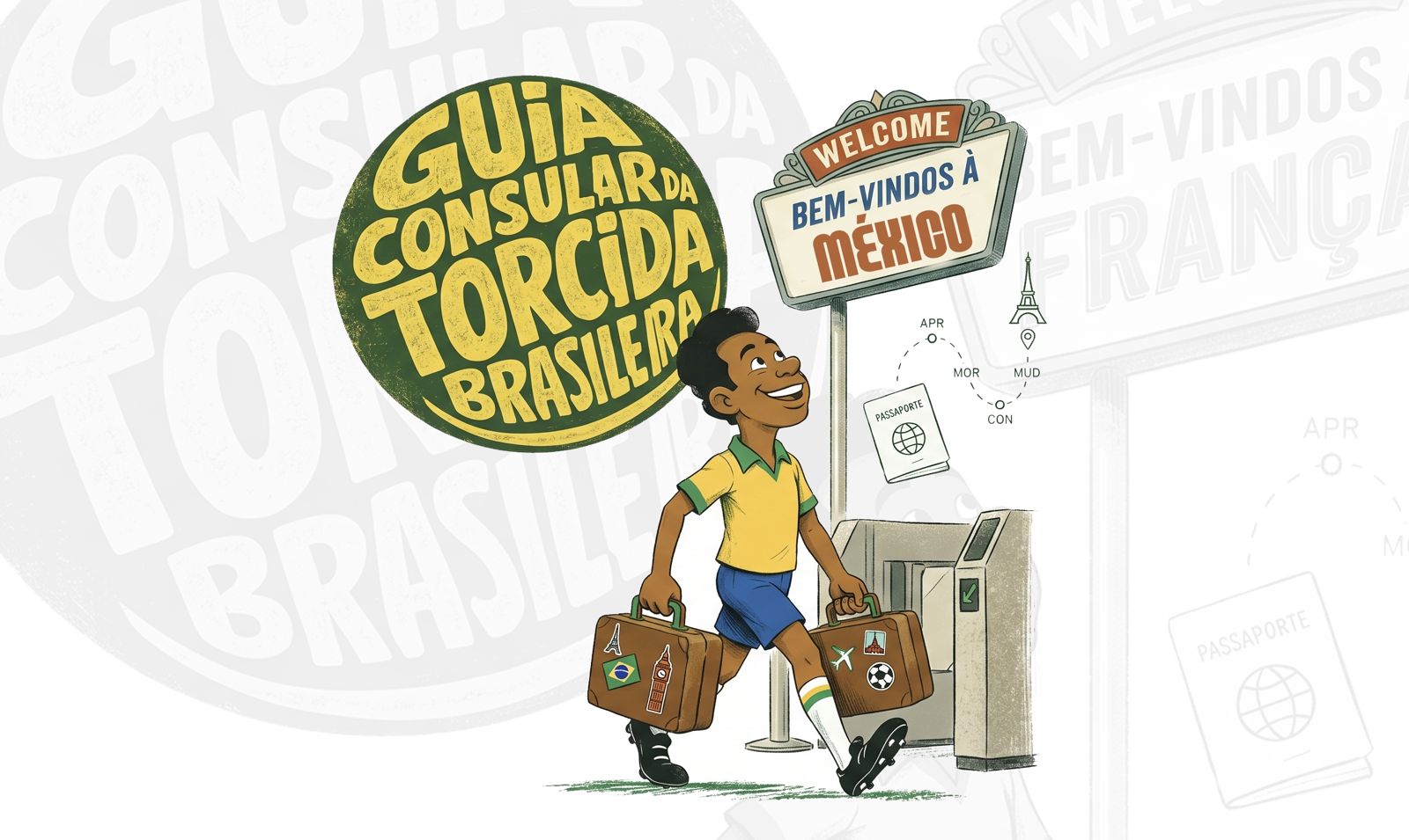 Guia oficial orienta brasileiros na Copa 2026
