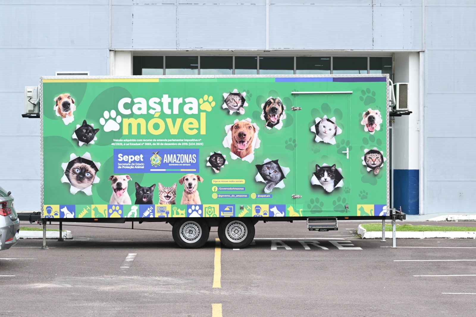 Millennium Shopping realiza ação gratuita de castração animal com 450 vagas em Manaus