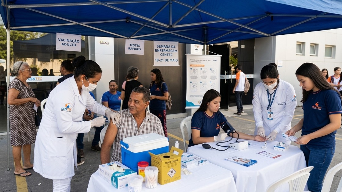 Semana da Enfermagem em Manaus terá vacinação e serviços gratuitos à população