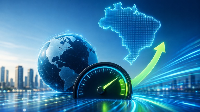 internet no Brasil, velocidade de internet, banda larga, tecnologia, provedores regionais, Anatel