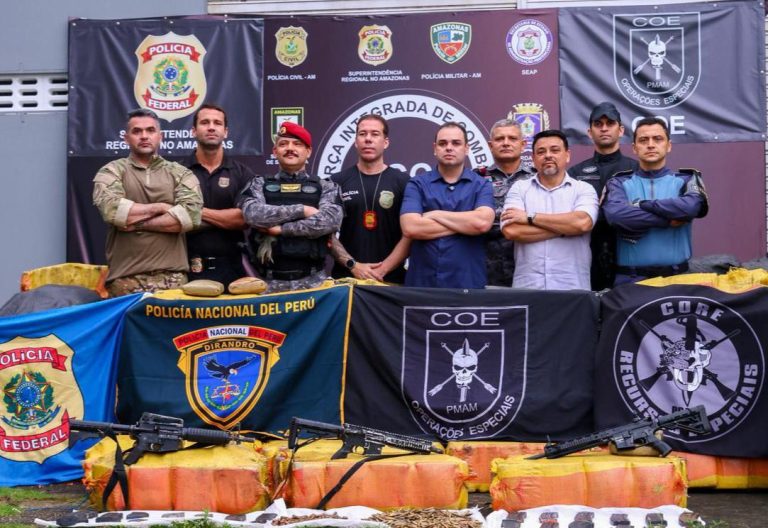 Apreensão de drogas no Amazonas: operação histórica no Rio Solimões