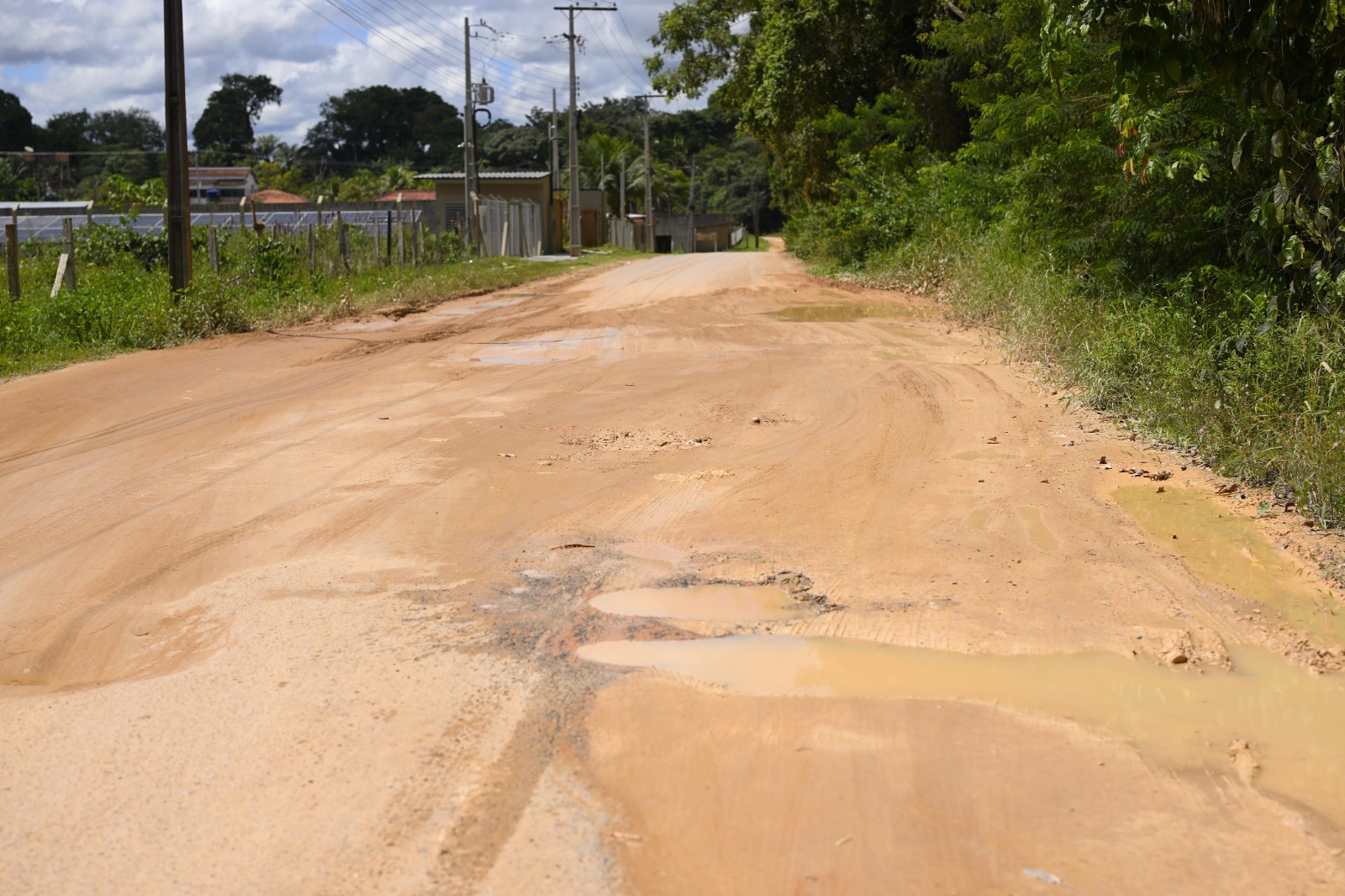 Ramais e produção rural são foco da proposta de David Almeida