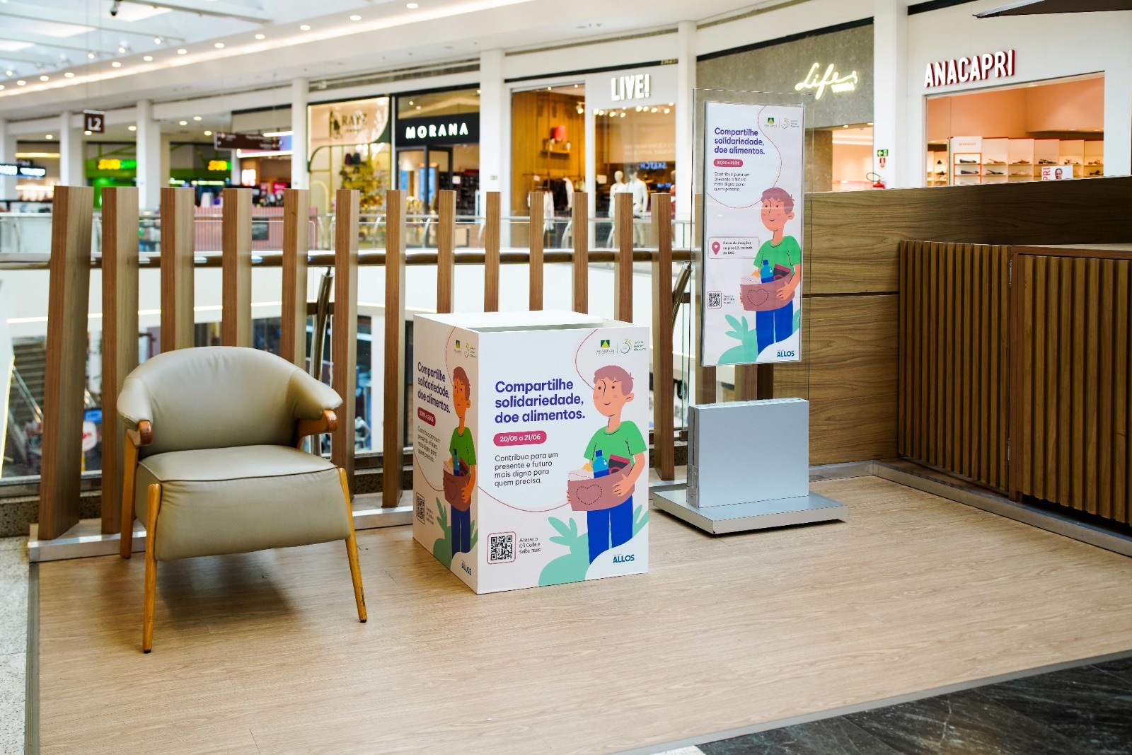 Aniversário do Amazonas Shopping ganha ação de solidariedade