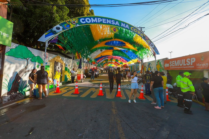 Prefeitura promove Rua da Copa em Manaus