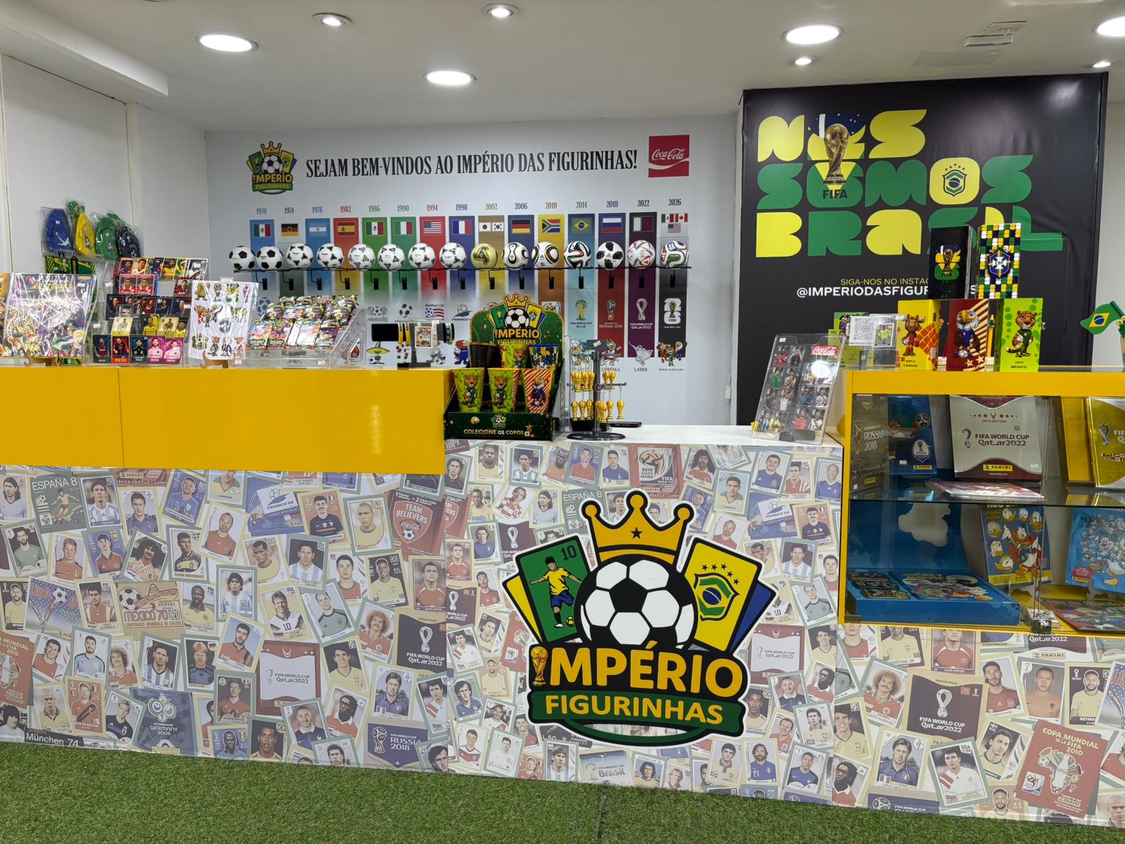 Copa impulsiona febre das figurinhas