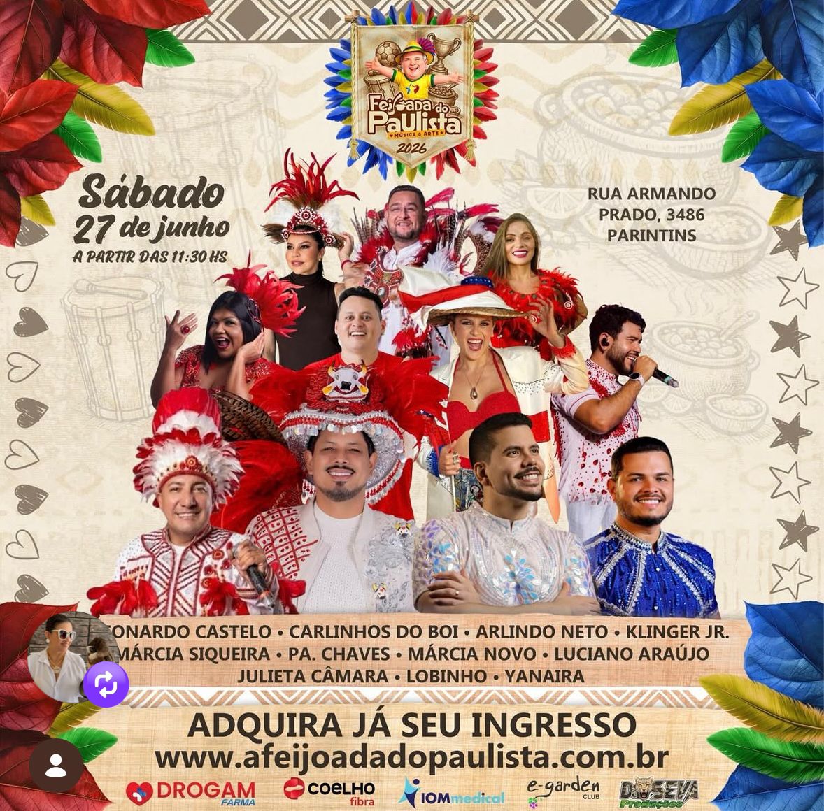 Ingressos limitados para festa mais disputada