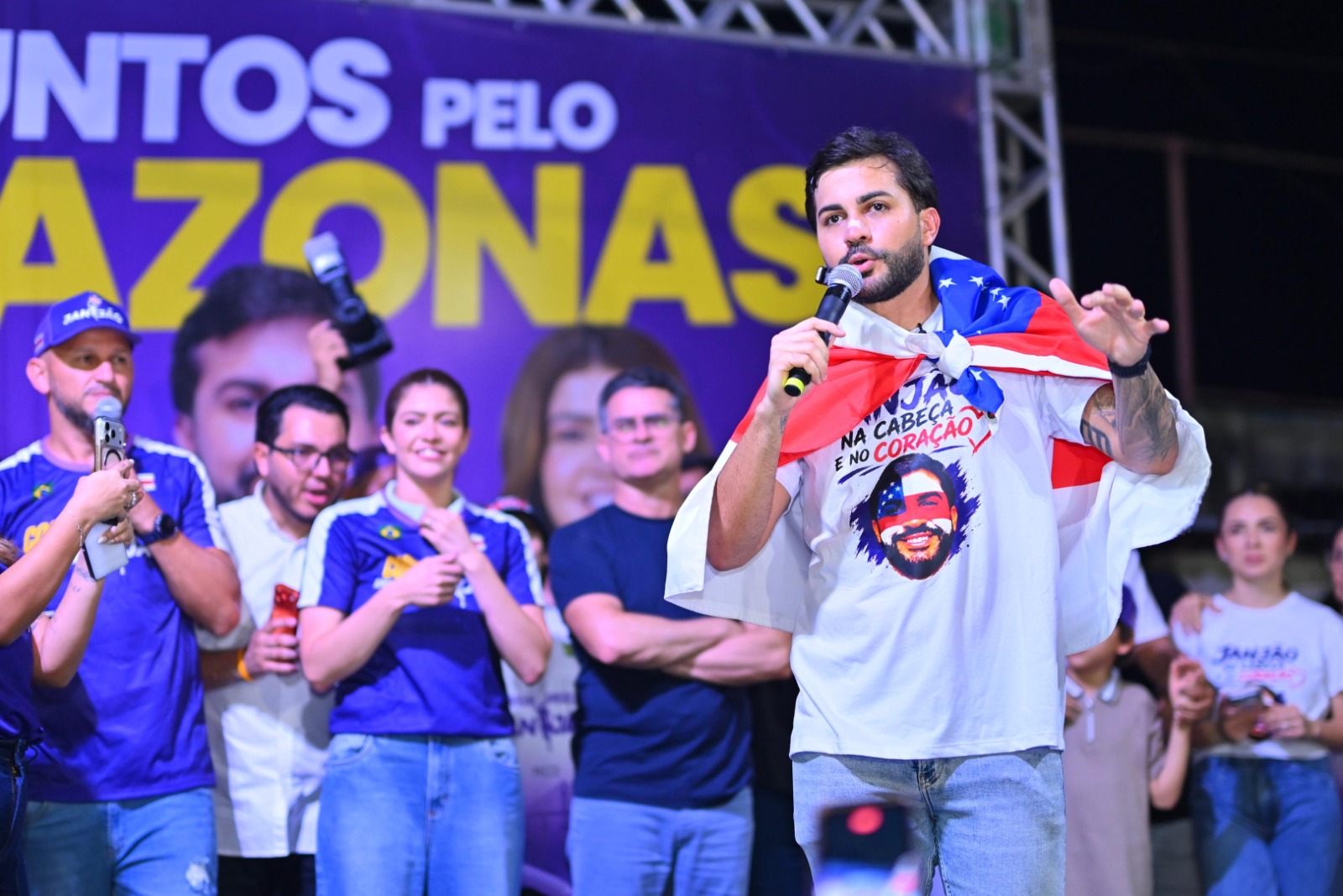 David Almeida reúne multidão no lançamento da pré-candidatura de Janjão
