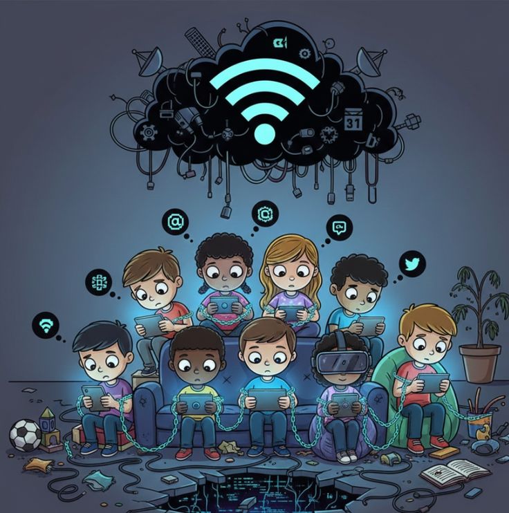 Adolescentes reconhecem problemas causados pelo excesso de internet