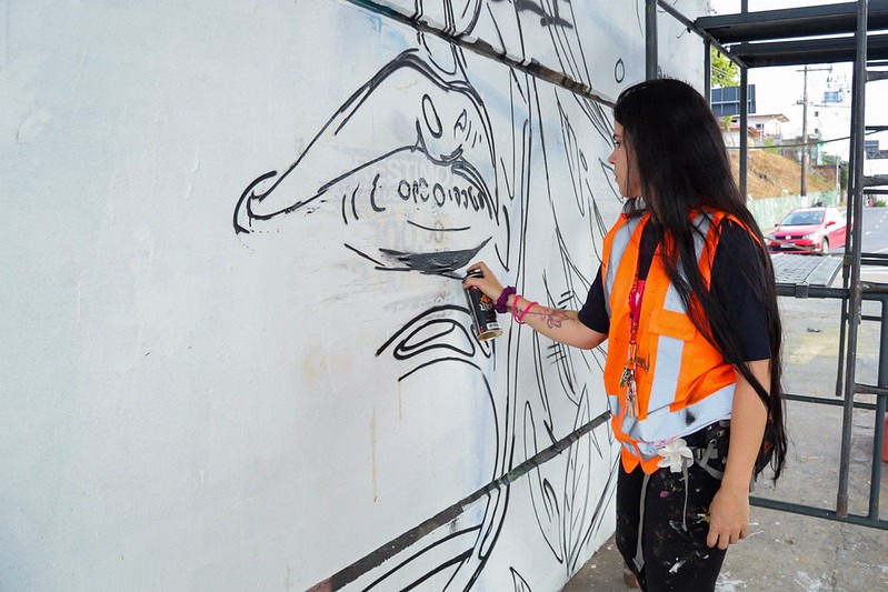 Arte integra revitalização dos viadutos de Manaus