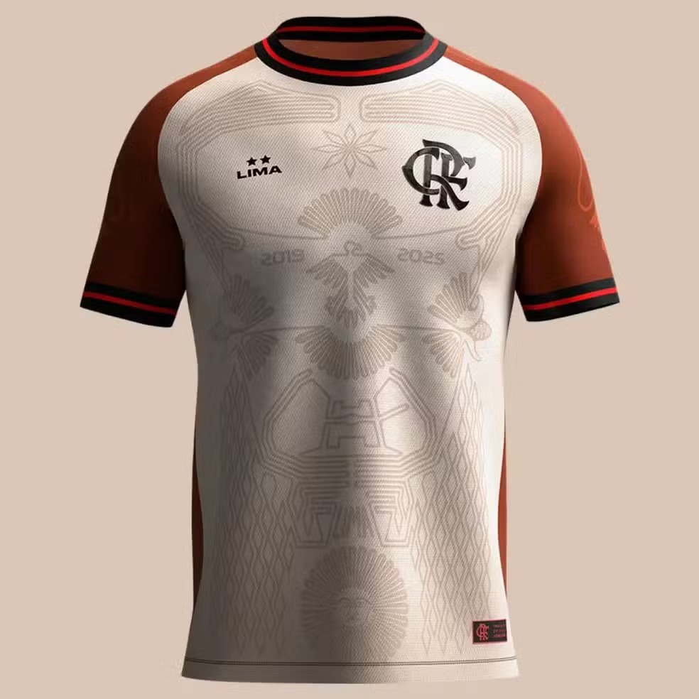 Camisa inspirada em Nazca vence concurso do Flamengo