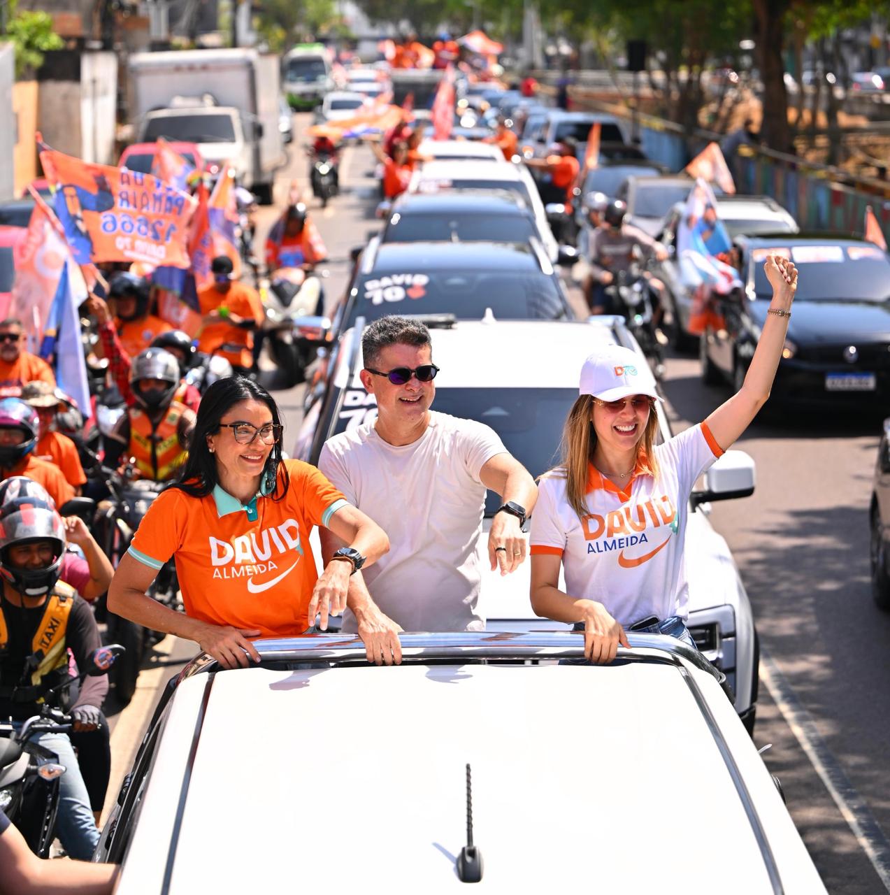 David Almeida anuncia novas edições de carreata em zonas de Manaus